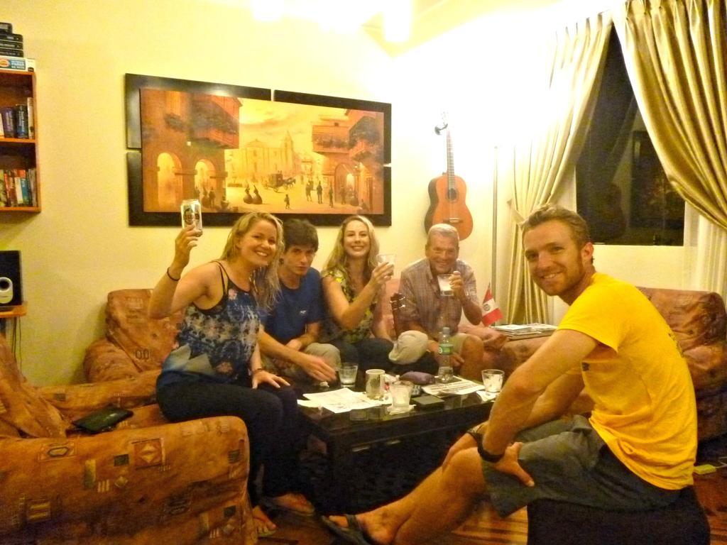 Хостел Lima Backpackers Экстерьер фото